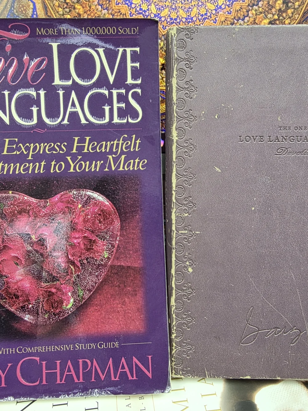 ​Lot of 2 Gary Chapman relationship books focused on communication